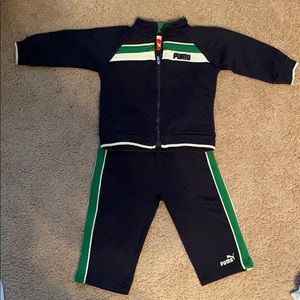 Puma jacket and pants set